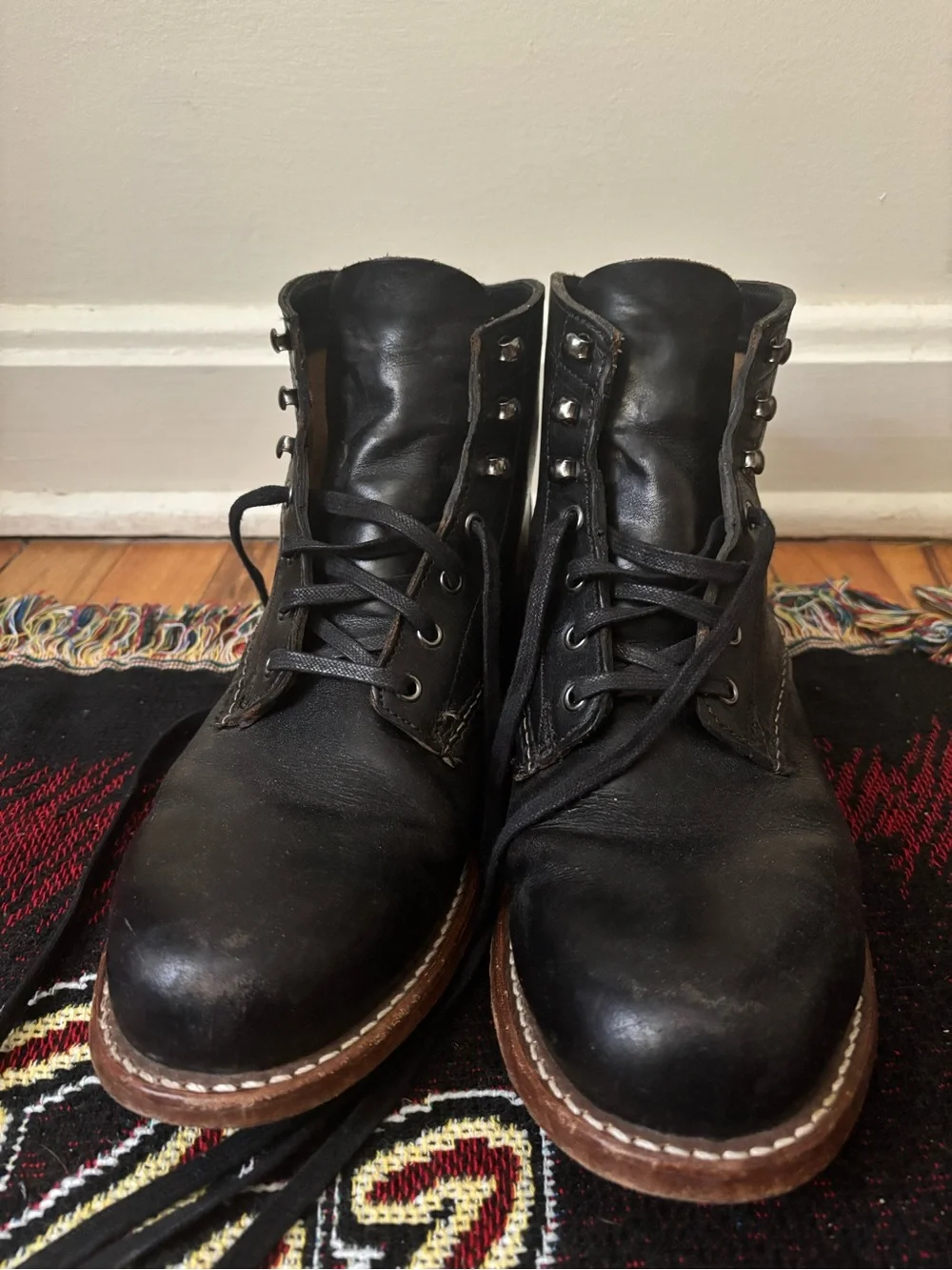 Wolverine 1000 mile boots men’s size 9 made in USA